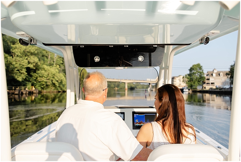 Engagement portraits on the Occoquan River in Lorton, Virginia by StaceyLee Photography.