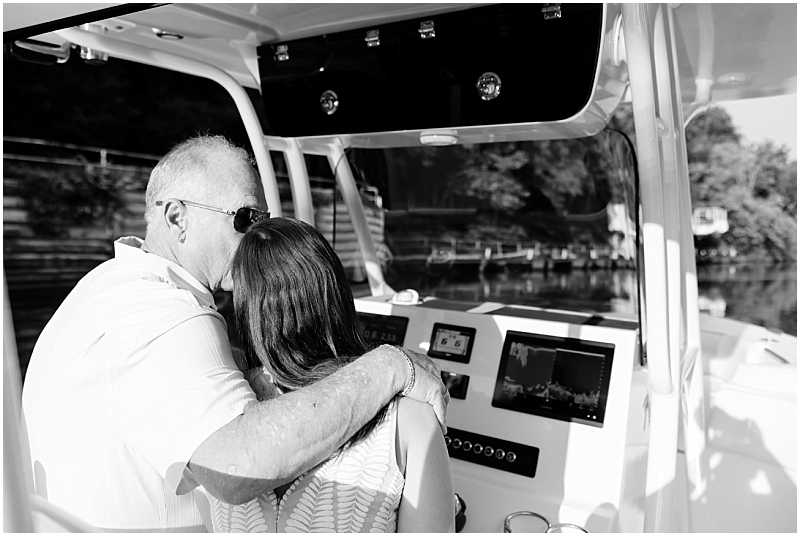 Engagement portraits on the Occoquan River in Lorton, Virginia by StaceyLee Photography.