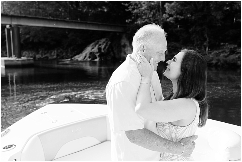 Engagement portraits on the Occoquan River in Lorton, Virginia by StaceyLee Photography.