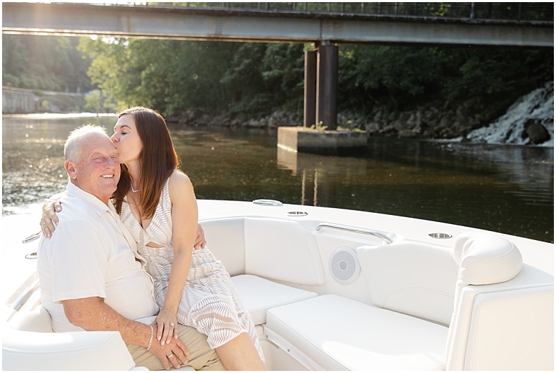 Engagement portraits on the Occoquan River in Lorton, Virginia by StaceyLee Photography.