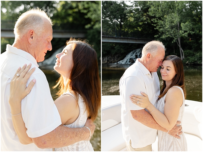 Engagement portraits on the Occoquan River in Lorton, Virginia by StaceyLee Photography.