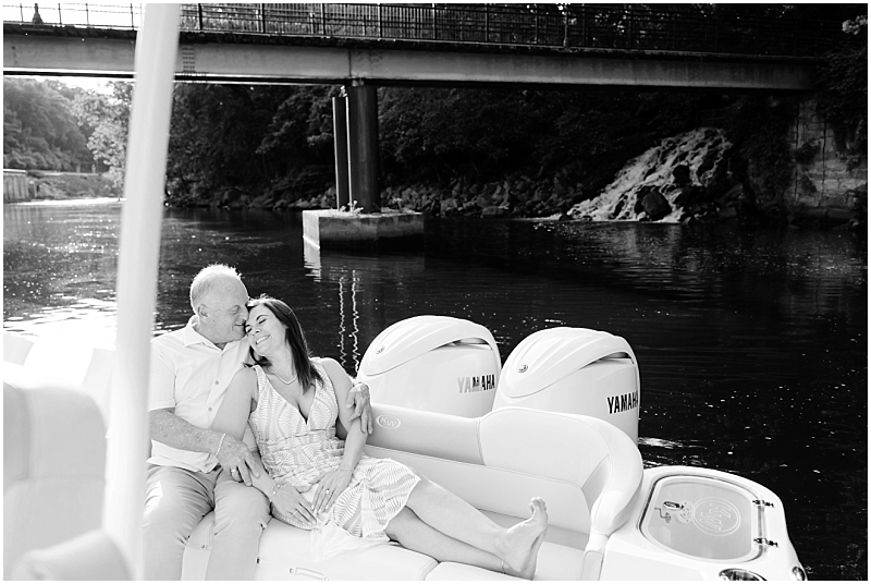 Engagement portraits on the Occoquan River in Lorton, Virginia by StaceyLee Photography.